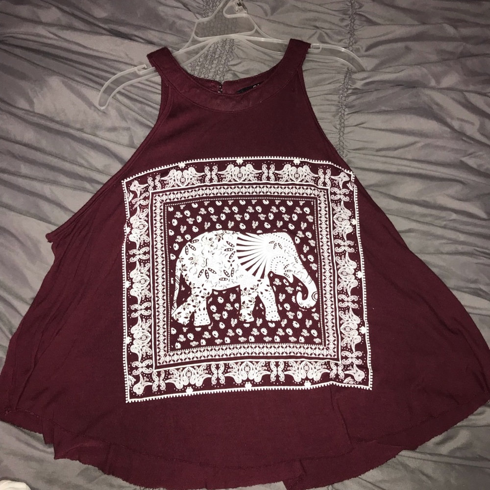 Elephant crop Top